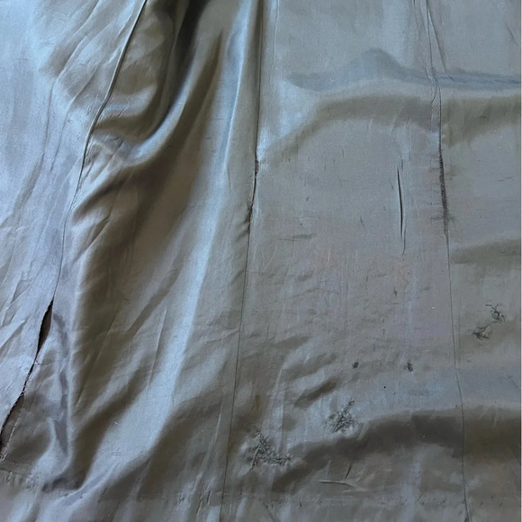 Vintage Black and White Felted Wool Winter Peacoat Coat | S/M - Picture 2 of 7